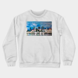 Yachts. Empuriabrava Crewneck Sweatshirt